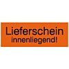 Lieferschein inliegend!