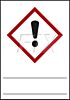 GHS-Symbol reizend - zum Selbstbeschriften