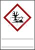 GHS-Symbol umweltgefährdend "zum Selbstbeschriften"