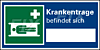 Krankentrage befindet sich