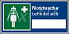 Notdusche befindet sich