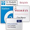 Türschilder Alu-Sign - beschriftet