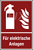 Feuerlöscher für elektr. Anlagen