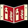 Winkelschild - Feuerlöscher - LN