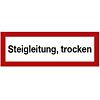 Steigleitung, trocken