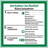 Verhalten im Notfall