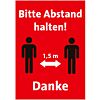 Abstand halten 
