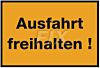 Ausfahrt freihalten!