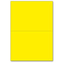 Blanko-Etiketten - Polyester, gelb matt-148 x 210