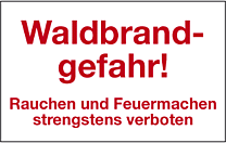 Waldbrandgefahr