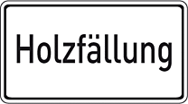 Holzfällung