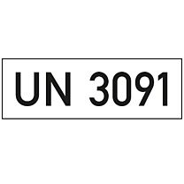 UN 3091 - Verpackungsaufkleber