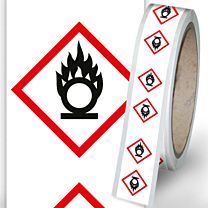 Rohrleitungsbänder Gefahrstoffe - G03 - brandfördernd