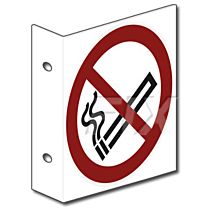 Fahnenschild Rauchen verboten