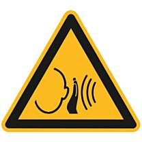 Warnung vor unvermittelt auftretenden lauten Geräuschen