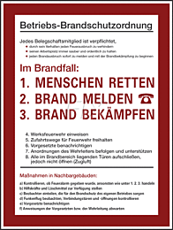 Betriebs - Brandschutzverordnung